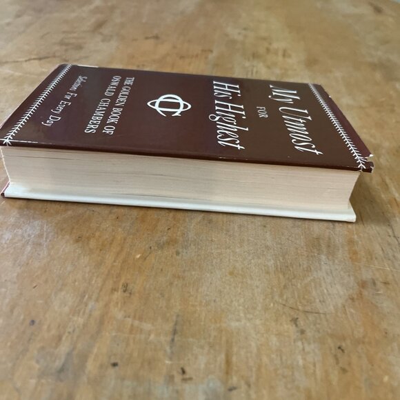 1963 MY UTMOST FOR HIS HIGHEST by Oswald Chambers Dodd Mead HC DJ - Picture 7 of 7